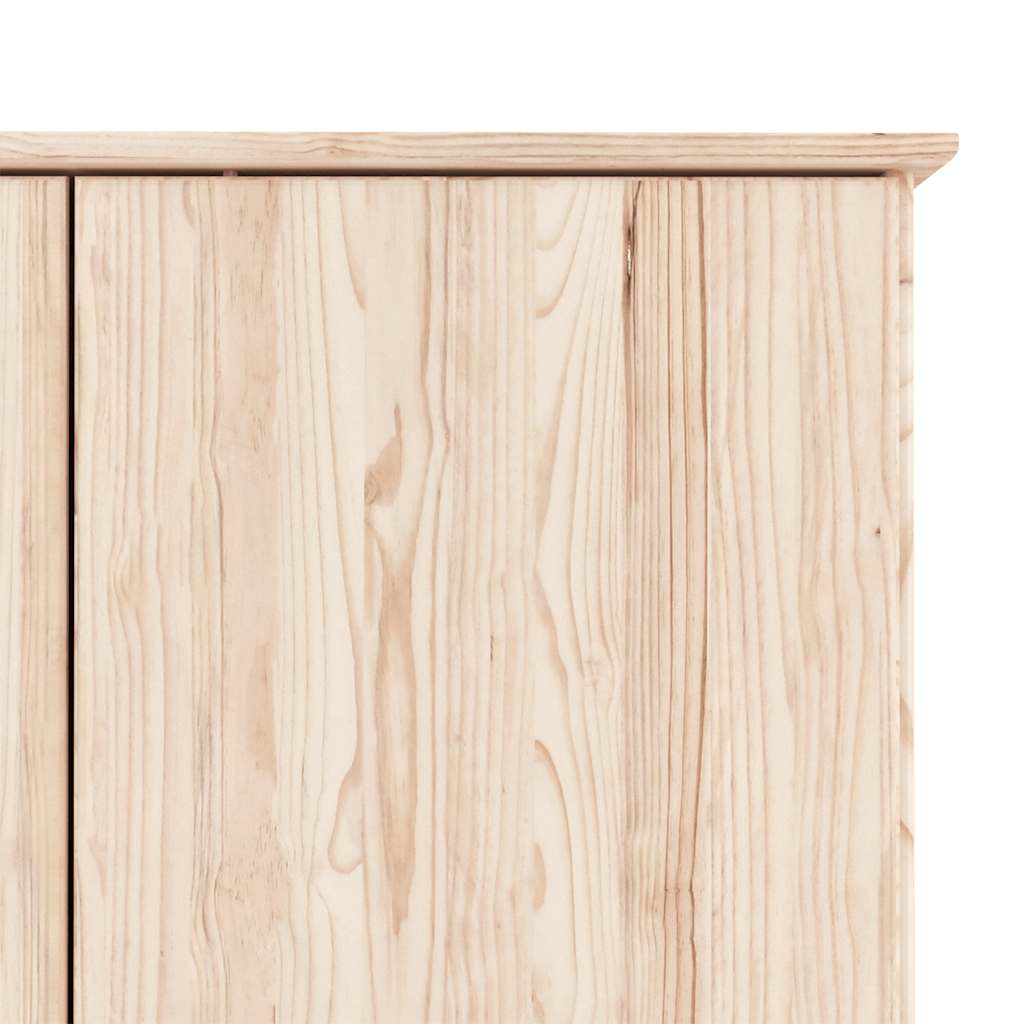 Kledingkast ALTA 90x55x170 cm massief grenenhout is nu te koop bij PeponiXL, paradijselijk wonen!