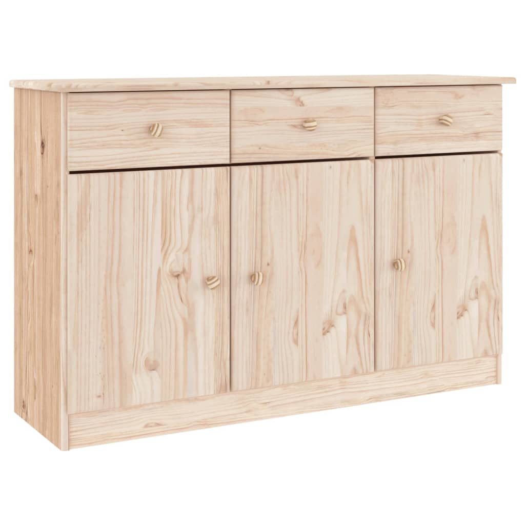 Dressoir ALTA 112x35x73 cm massief grenenhout is nu te koop bij PeponiXL, paradijselijk wonen!