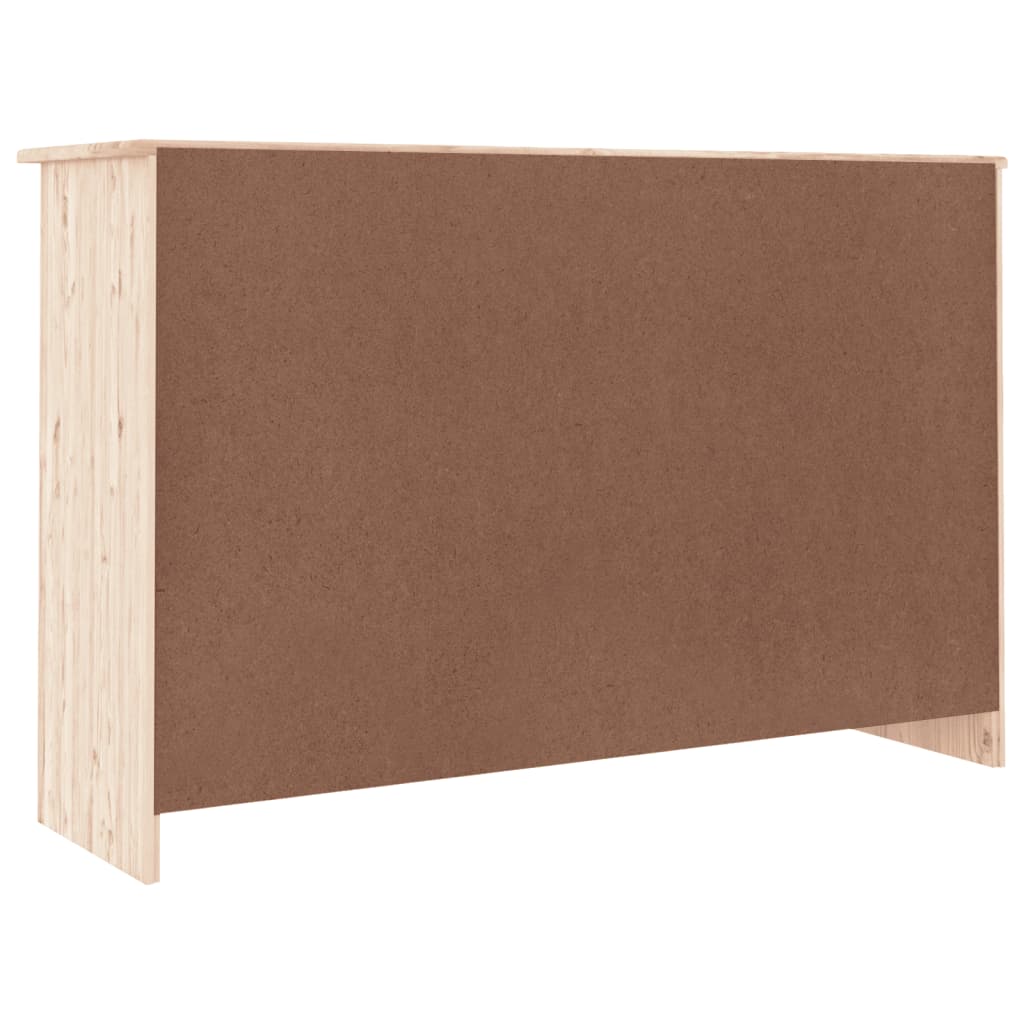 Dressoir ALTA 112x35x73 cm massief grenenhout is nu te koop bij PeponiXL, paradijselijk wonen!