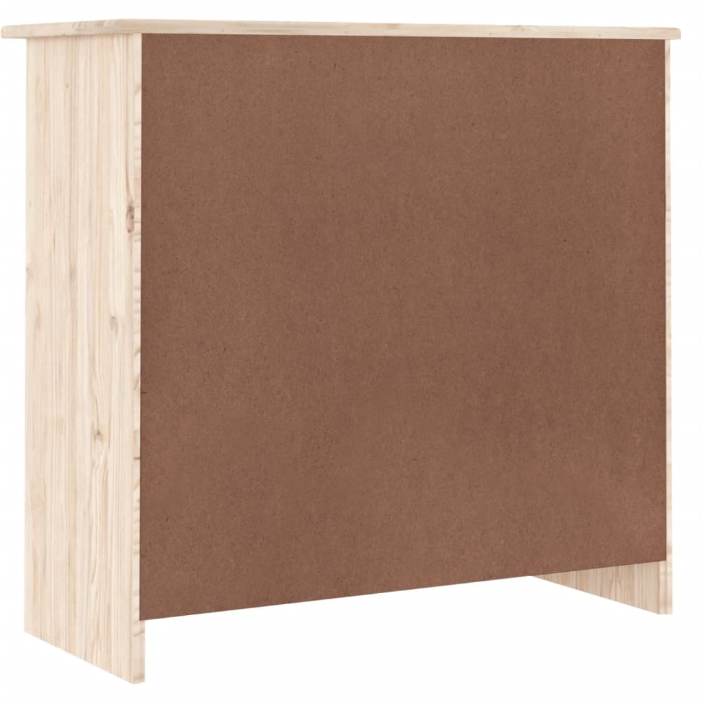 Dressoir ALTA 77x35x73 cm massief grenenhout is nu te koop bij PeponiXL, paradijselijk wonen!
