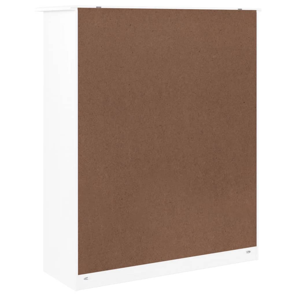 Opzetkast ALTA 77x30x92 cm massief grenenhout wit is nu te koop bij PeponiXL, paradijselijk wonen!