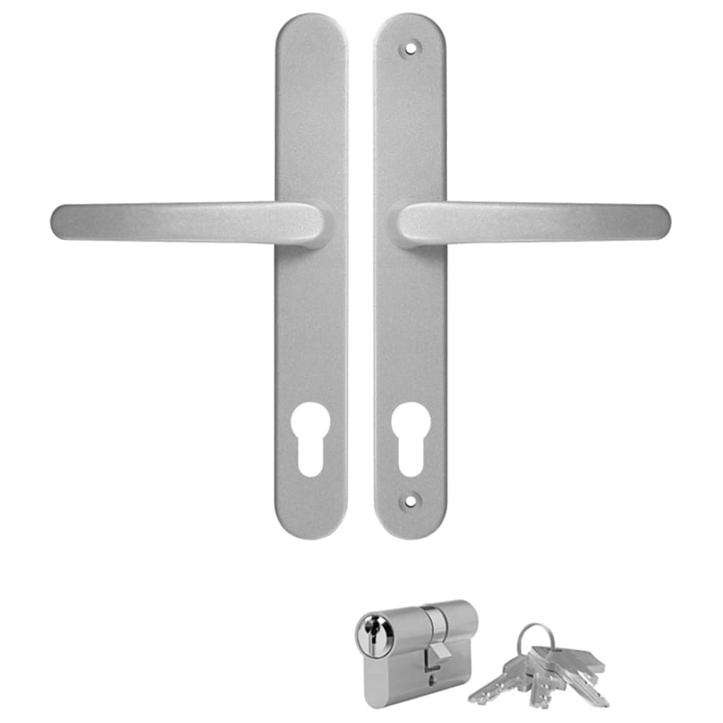 Voordeur 108x208 cm PVC wit is nu te koop bij PeponiXL, paradijselijk wonen!