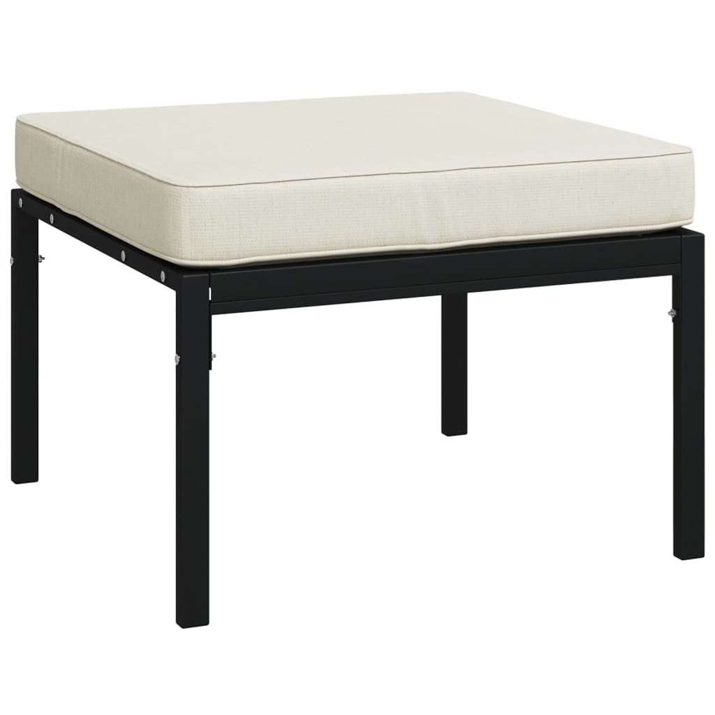 6-delige Loungeset met zandkleurige kussens staal is nu te koop bij PeponiXL, paradijselijk wonen!