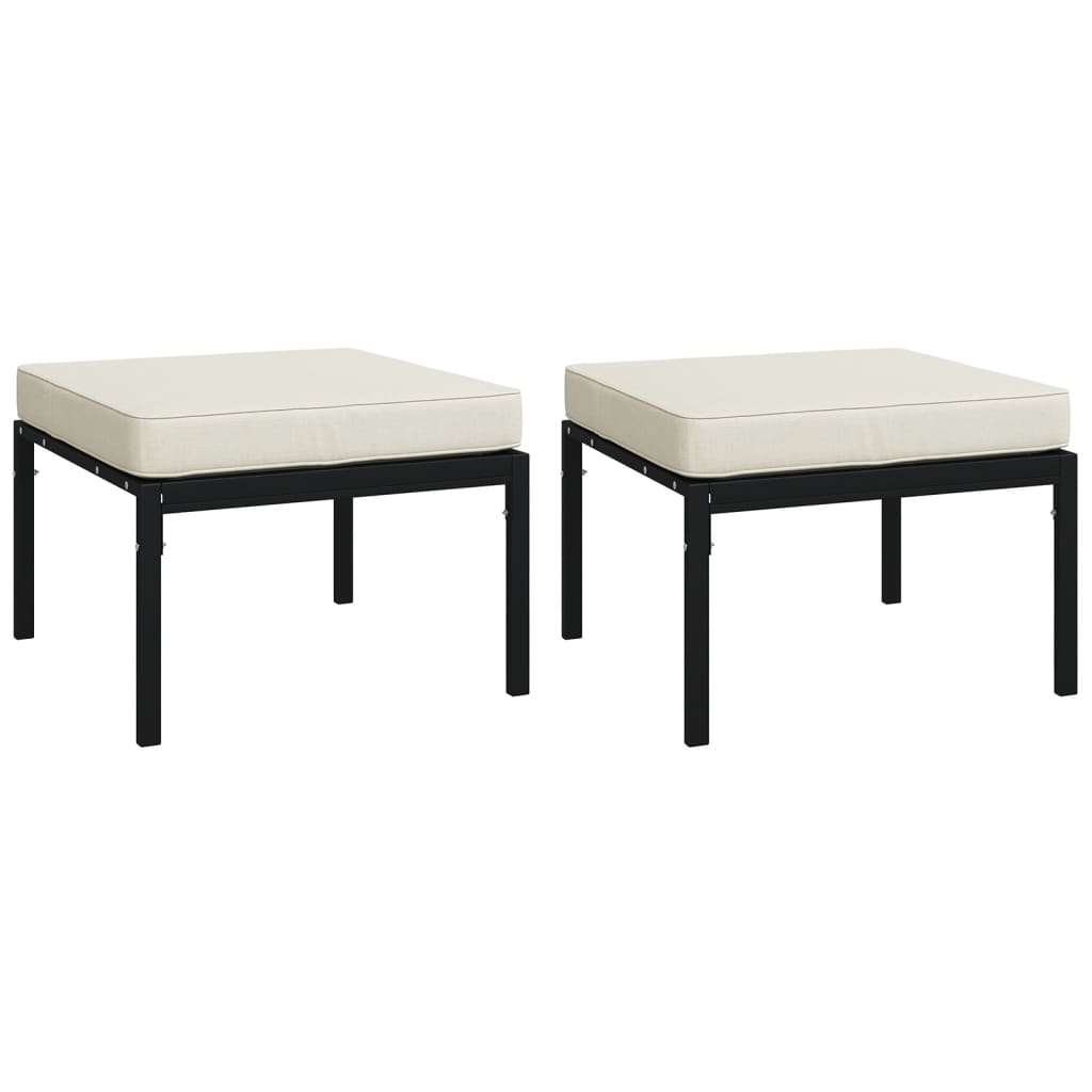 5-delige Loungeset met zandkleurige kussens staal is nu te koop bij PeponiXL, paradijselijk wonen!