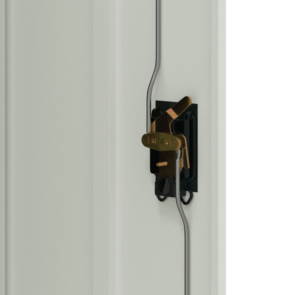 Archiefkast 90x40x70 cm staal lichtgrijs is nu te koop bij PeponiXL, paradijselijk wonen!