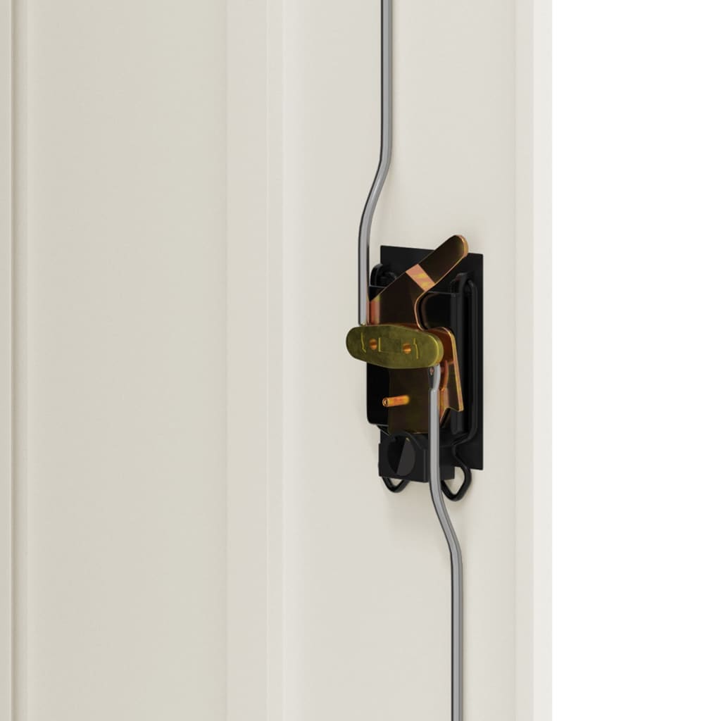 Archiefkast 90x40x105 cm staal wit is nu te koop bij PeponiXL, paradijselijk wonen!