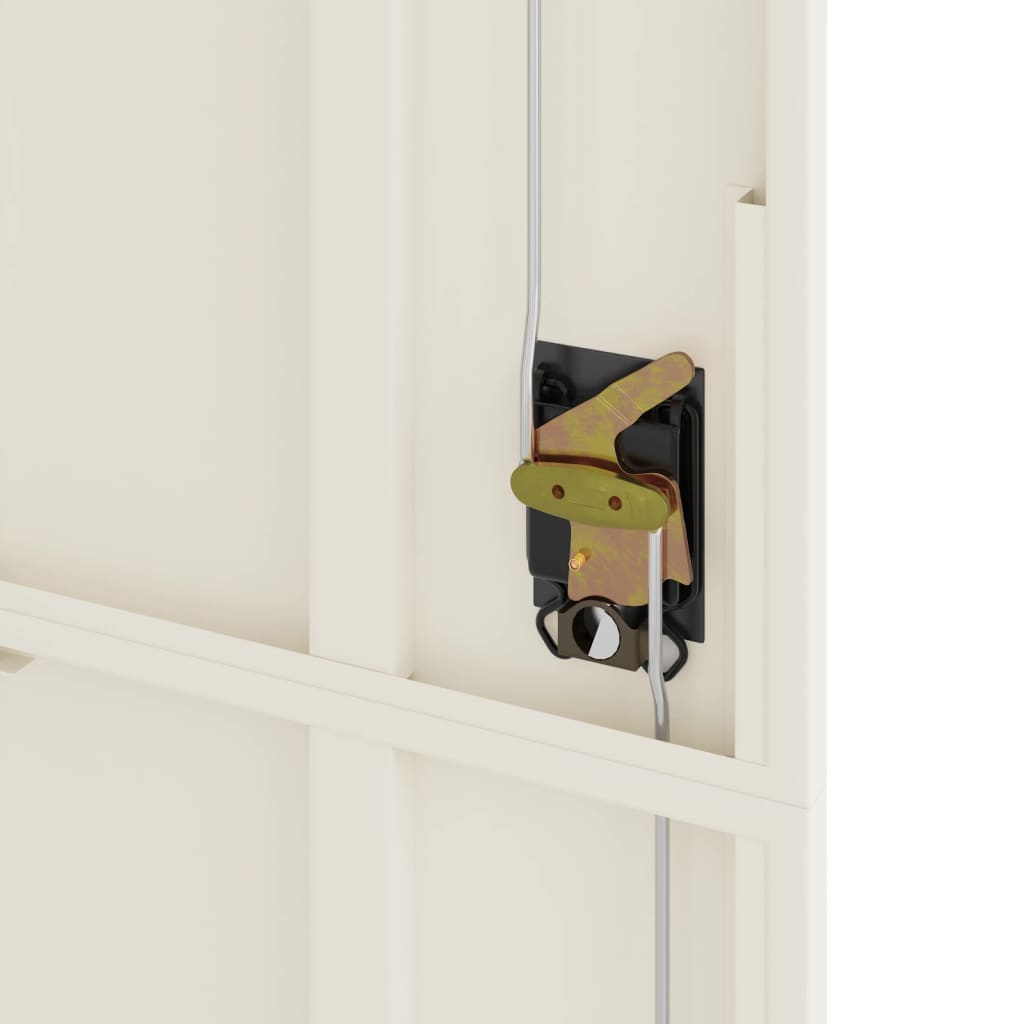 Archiefkast 90x40x200 cm staal wit is nu te koop bij PeponiXL, paradijselijk wonen!