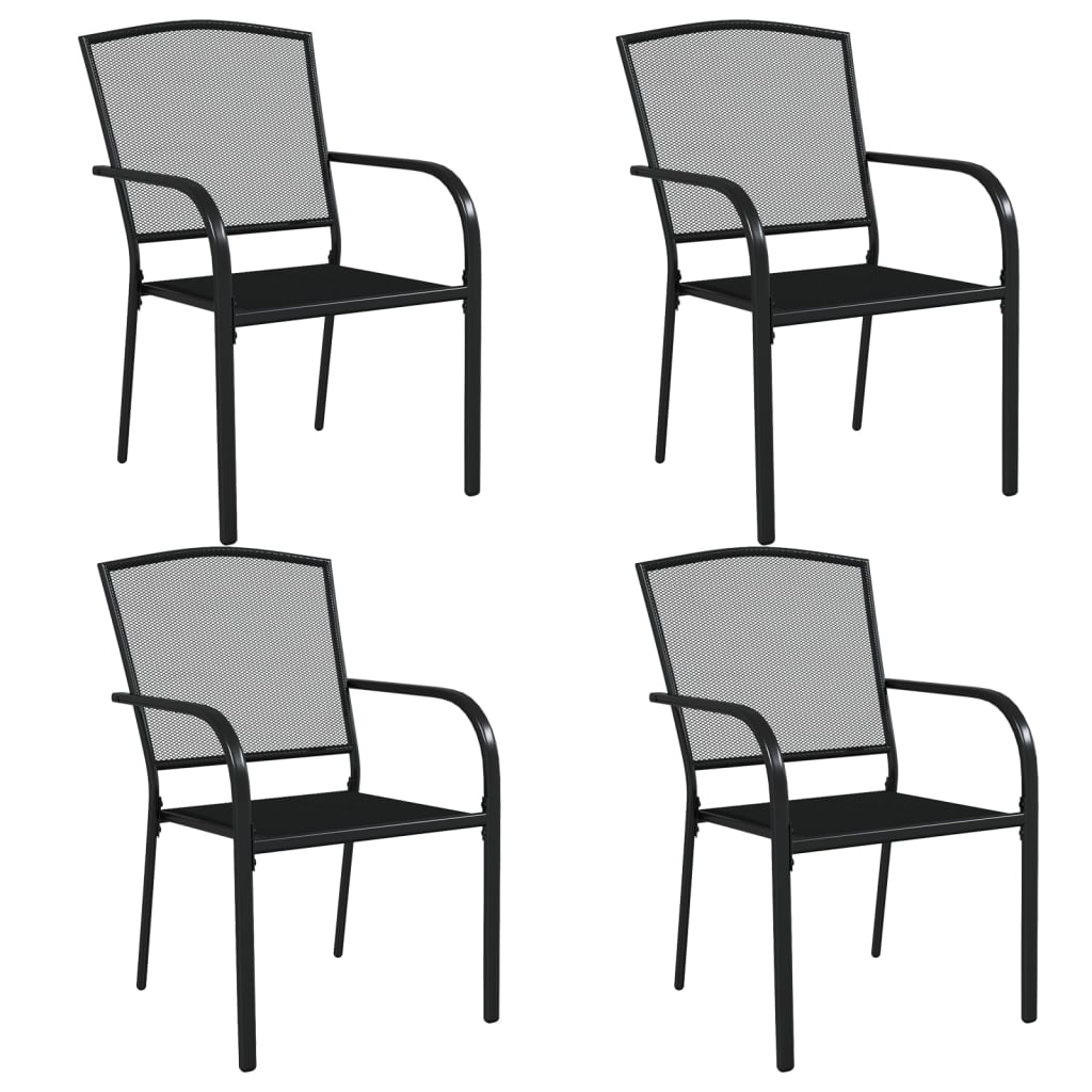 5-delige Tuinset staal antracietkleurig is nu te koop bij PeponiXL, paradijselijk wonen!