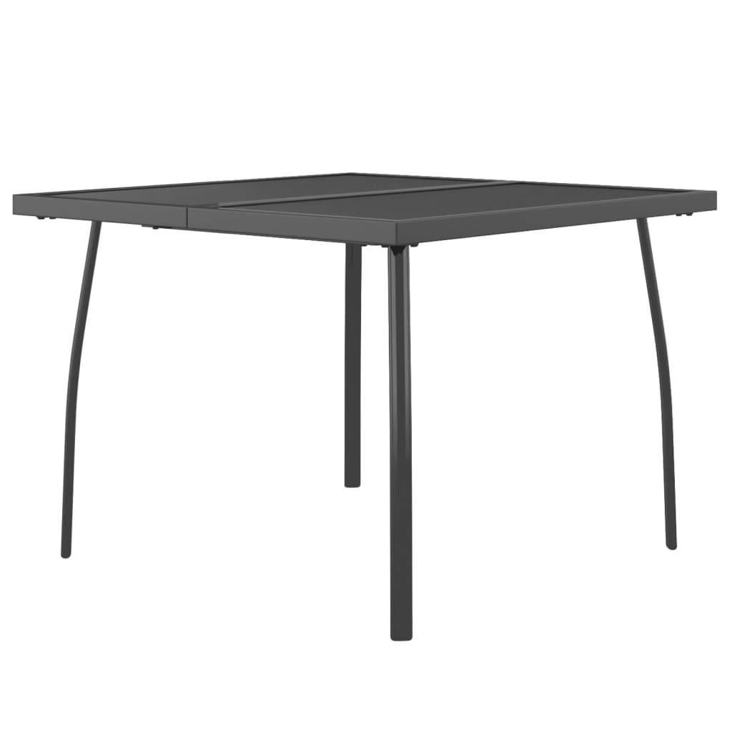 5-delige Tuinset staal antracietkleurig is nu te koop bij PeponiXL, paradijselijk wonen!