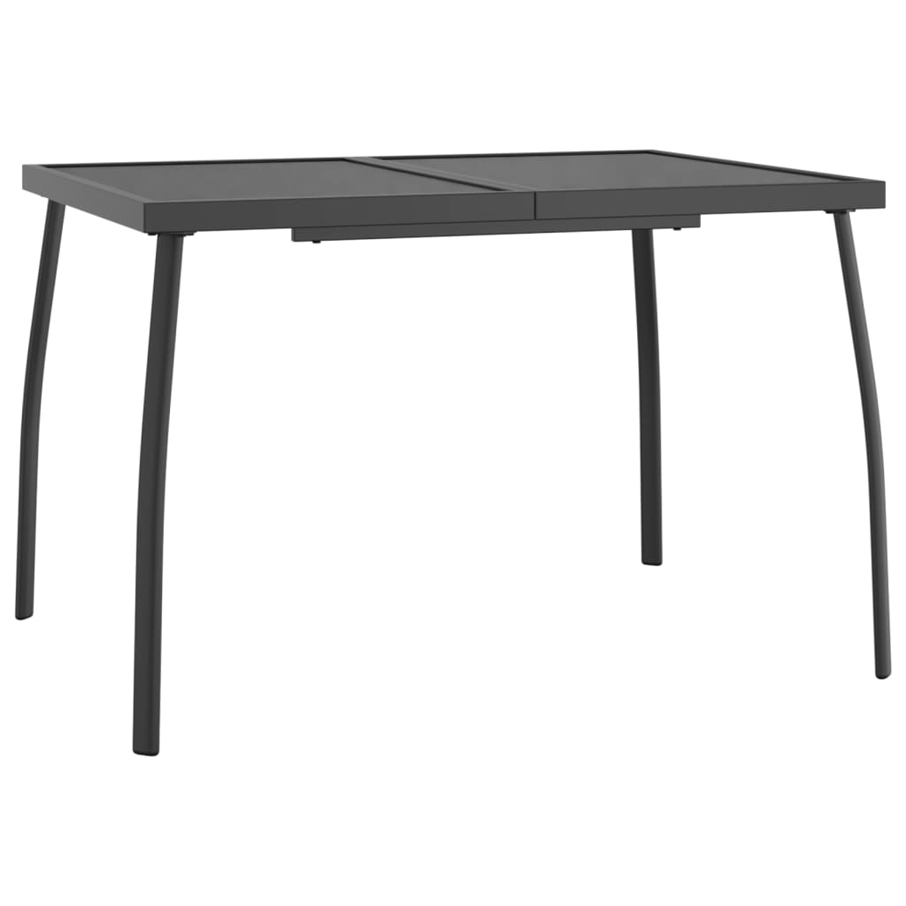 5-delige Tuinset staal antracietkleurig is nu te koop bij PeponiXL, paradijselijk wonen!