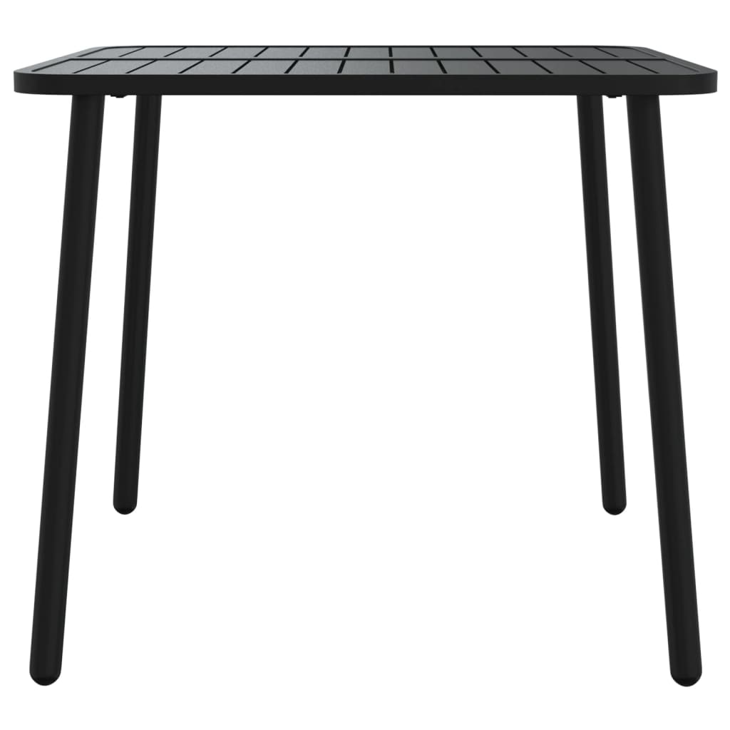 3-delige Tuinset staal antracietkleurig is nu te koop bij PeponiXL, paradijselijk wonen!