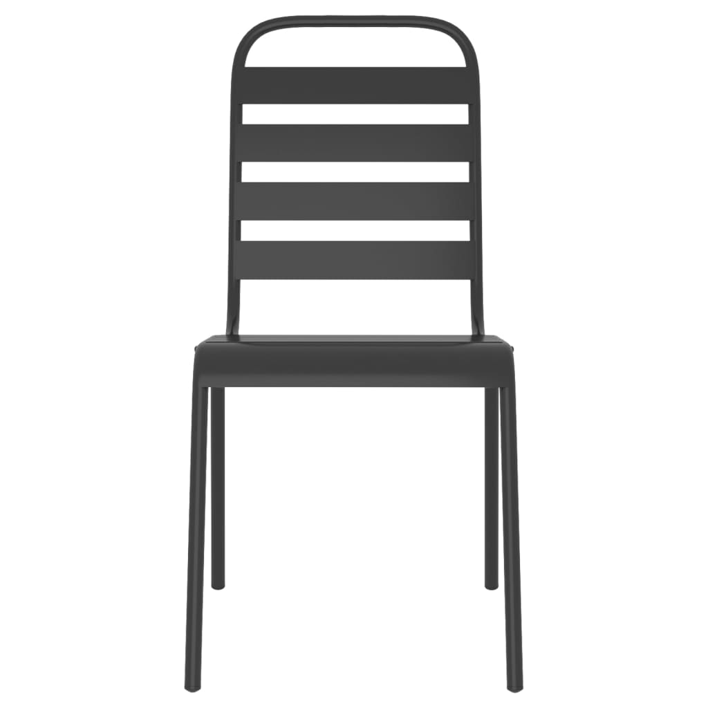 7-delige Tuinset staal antracietkleurig is nu te koop bij PeponiXL, paradijselijk wonen!