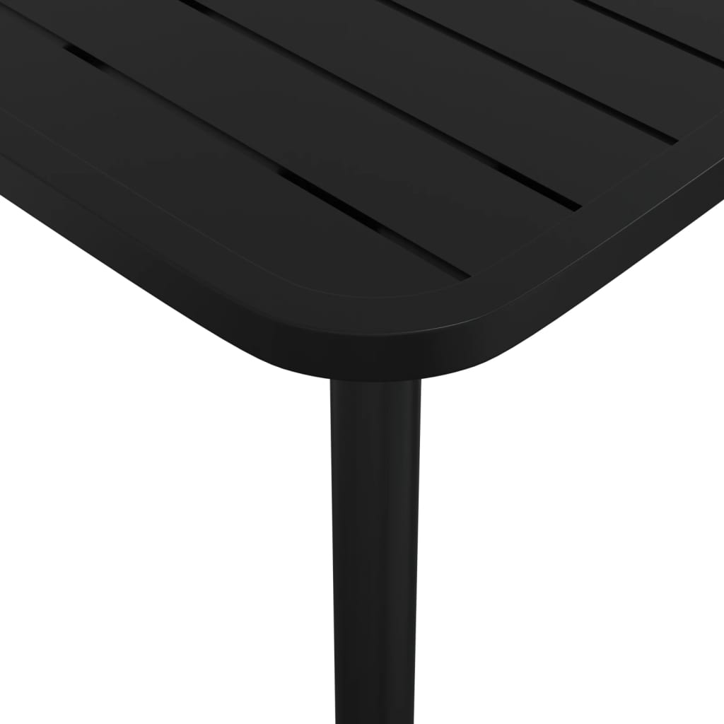 7-delige Tuinset staal antracietkleurig is nu te koop bij PeponiXL, paradijselijk wonen!