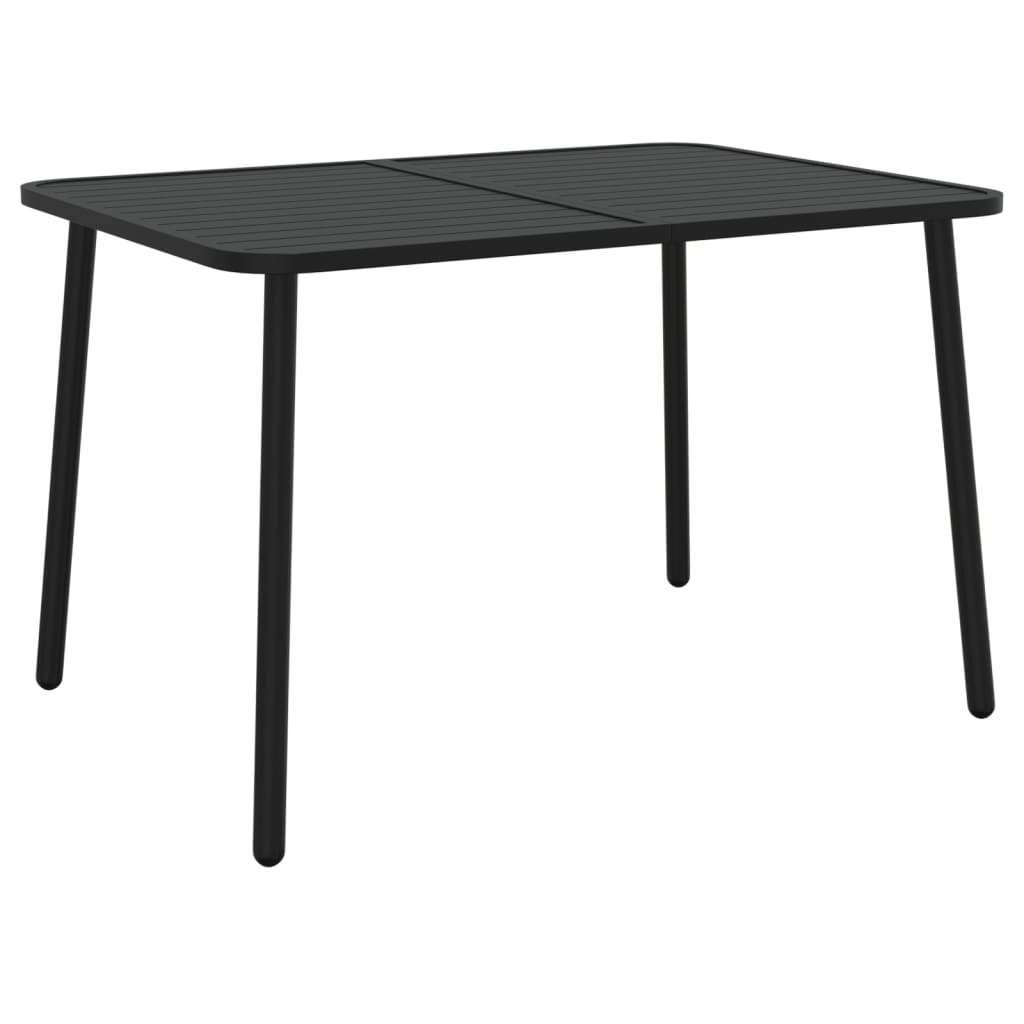 5-delige Tuinset staal antracietkleurig is nu te koop bij PeponiXL, paradijselijk wonen!