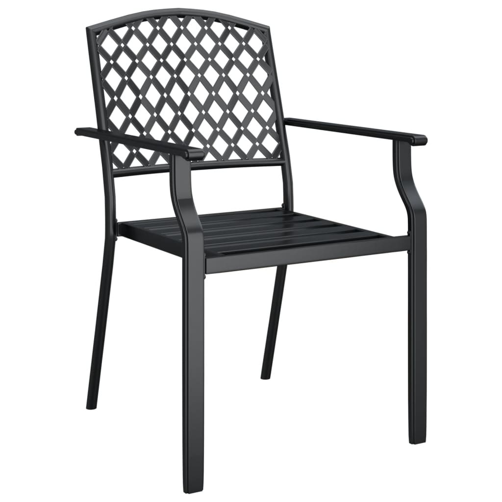3-delige Tuinset staal antracietkleurig is nu te koop bij PeponiXL, paradijselijk wonen!