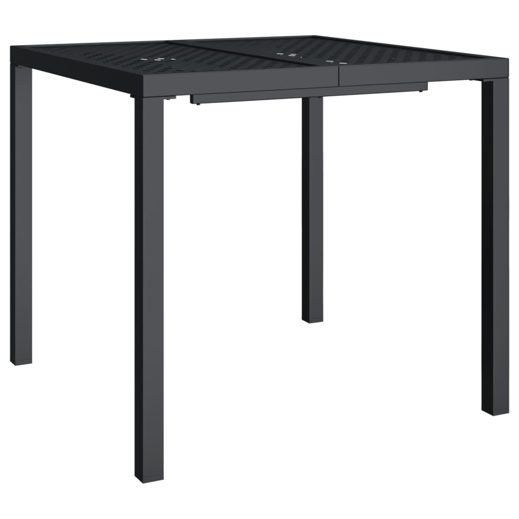 3-delige Tuinset staal antracietkleurig is nu te koop bij PeponiXL, paradijselijk wonen!