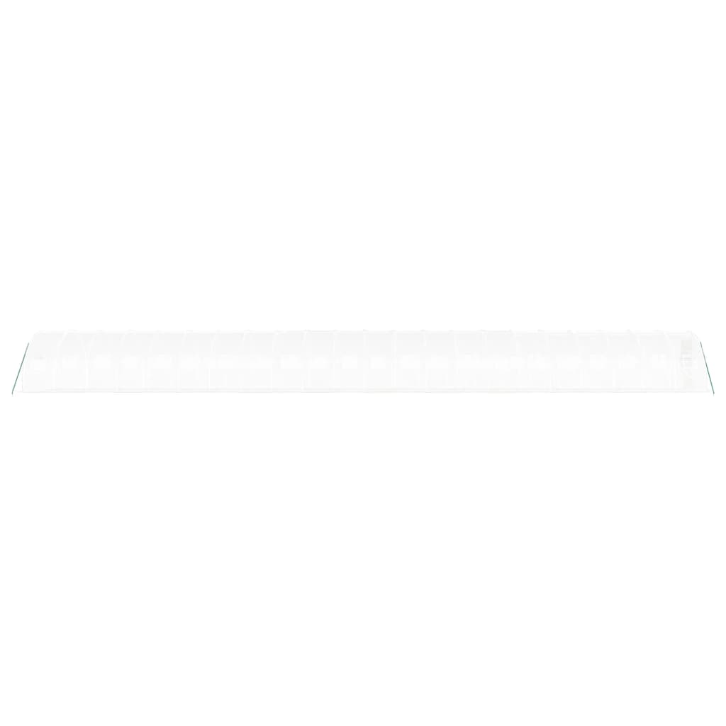 Tuinkas met stalen frame 66 m² 22x3x2 m wit is nu te koop bij PeponiXL, paradijselijk wonen!