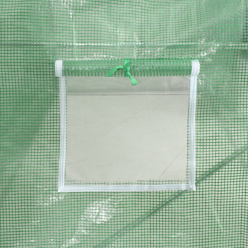 Tuinkas met stalen frame 24 m² 6x4x2 m groen is nu te koop bij PeponiXL, paradijselijk wonen!