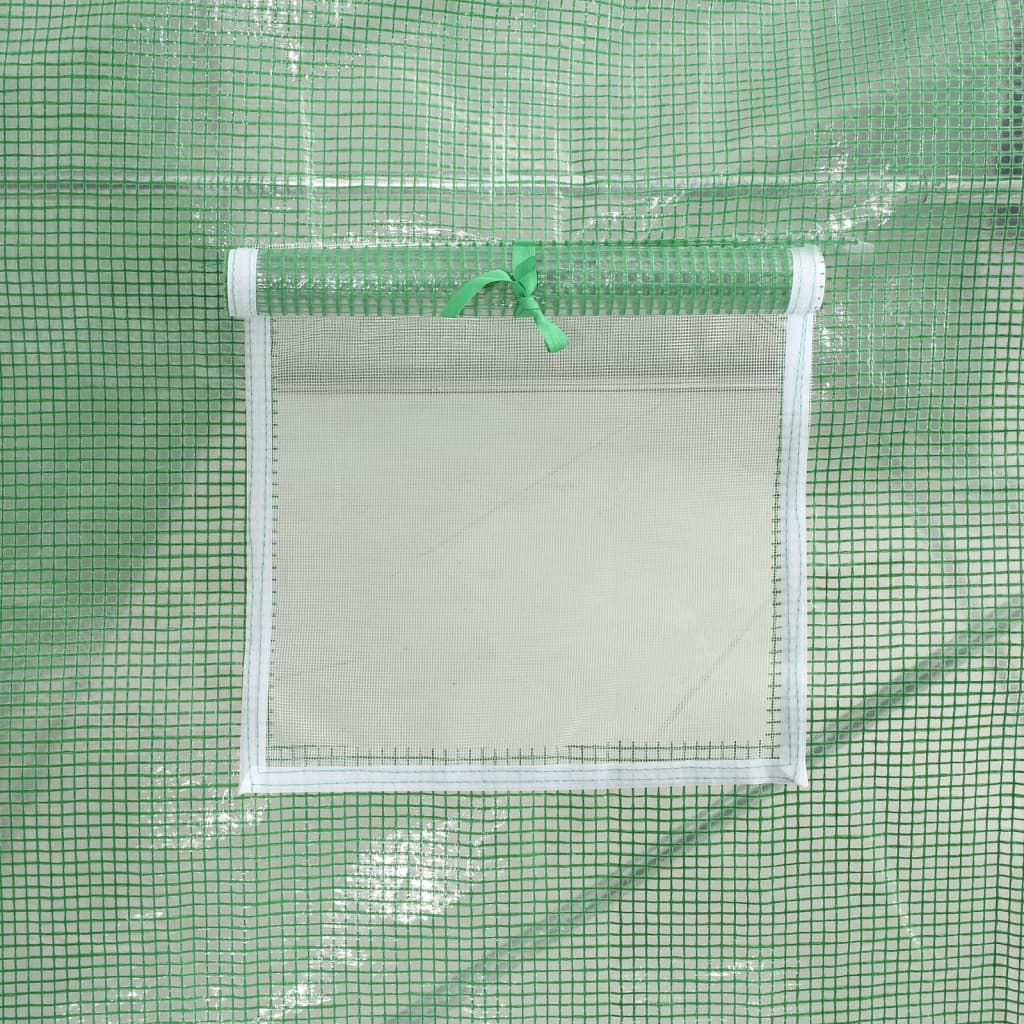Tuinkas met stalen frame 80 m² 20x4x2 m groen is nu te koop bij PeponiXL, paradijselijk wonen!