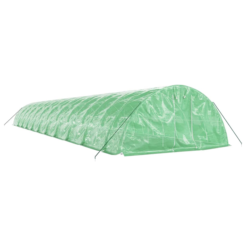 Tuinkas met stalen frame 110 m² 22x5x2,3 m groen is nu te koop bij PeponiXL, paradijselijk wonen!