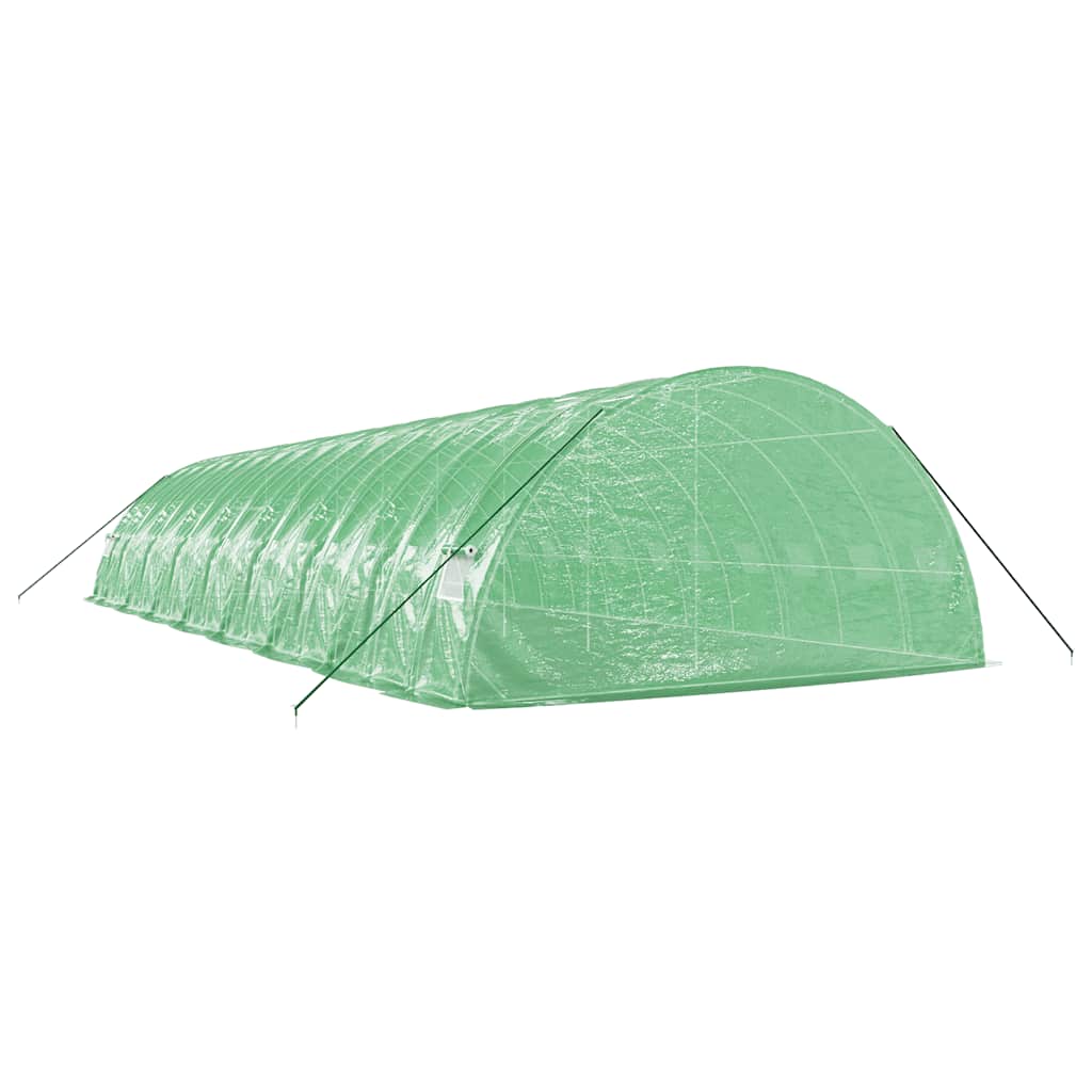 Tuinkas met stalen frame 96 m² 16x6x2,85 m groen is nu te koop bij PeponiXL, paradijselijk wonen!