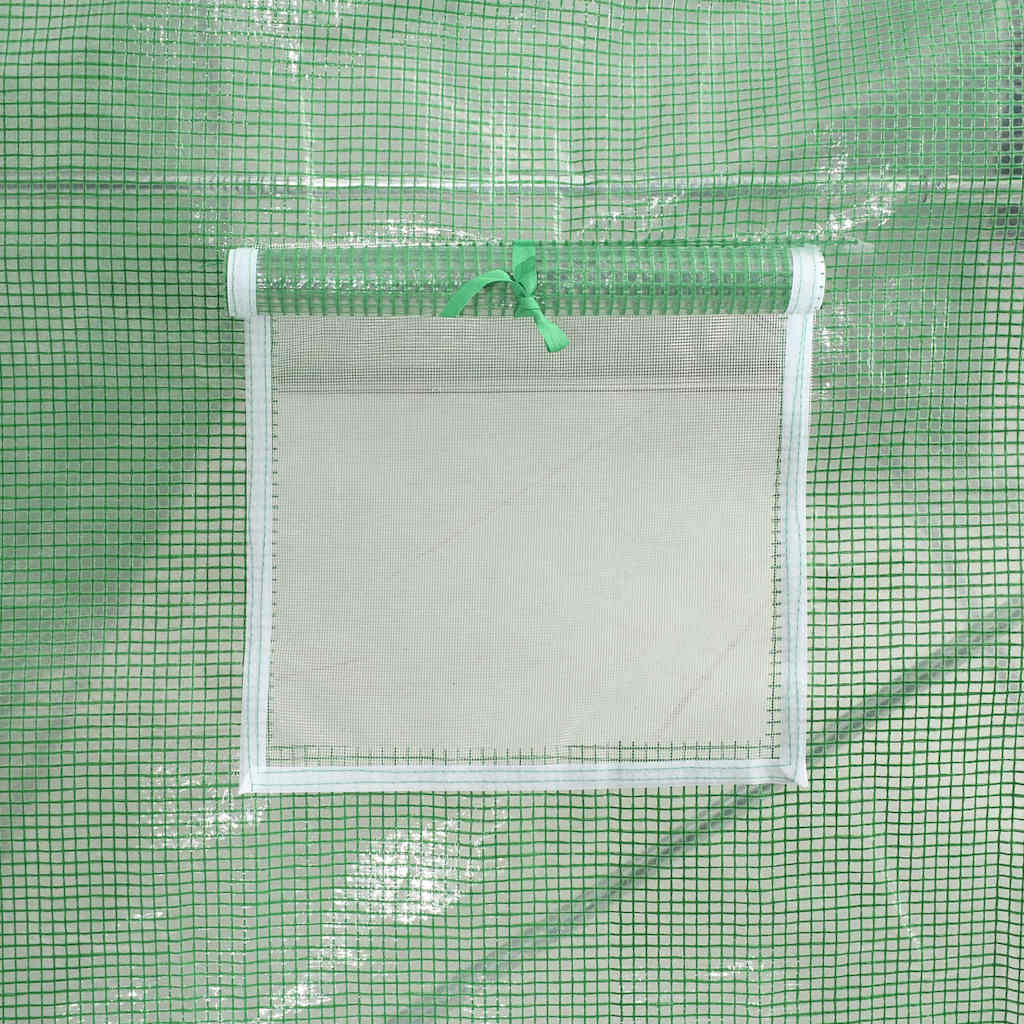 Tuinkas met stalen frame 96 m² 16x6x2,85 m groen is nu te koop bij PeponiXL, paradijselijk wonen!