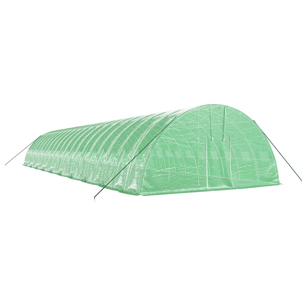 Tuinkas met stalen frame 120 m² 20x6x2,85 m groen is nu te koop bij PeponiXL, paradijselijk wonen!