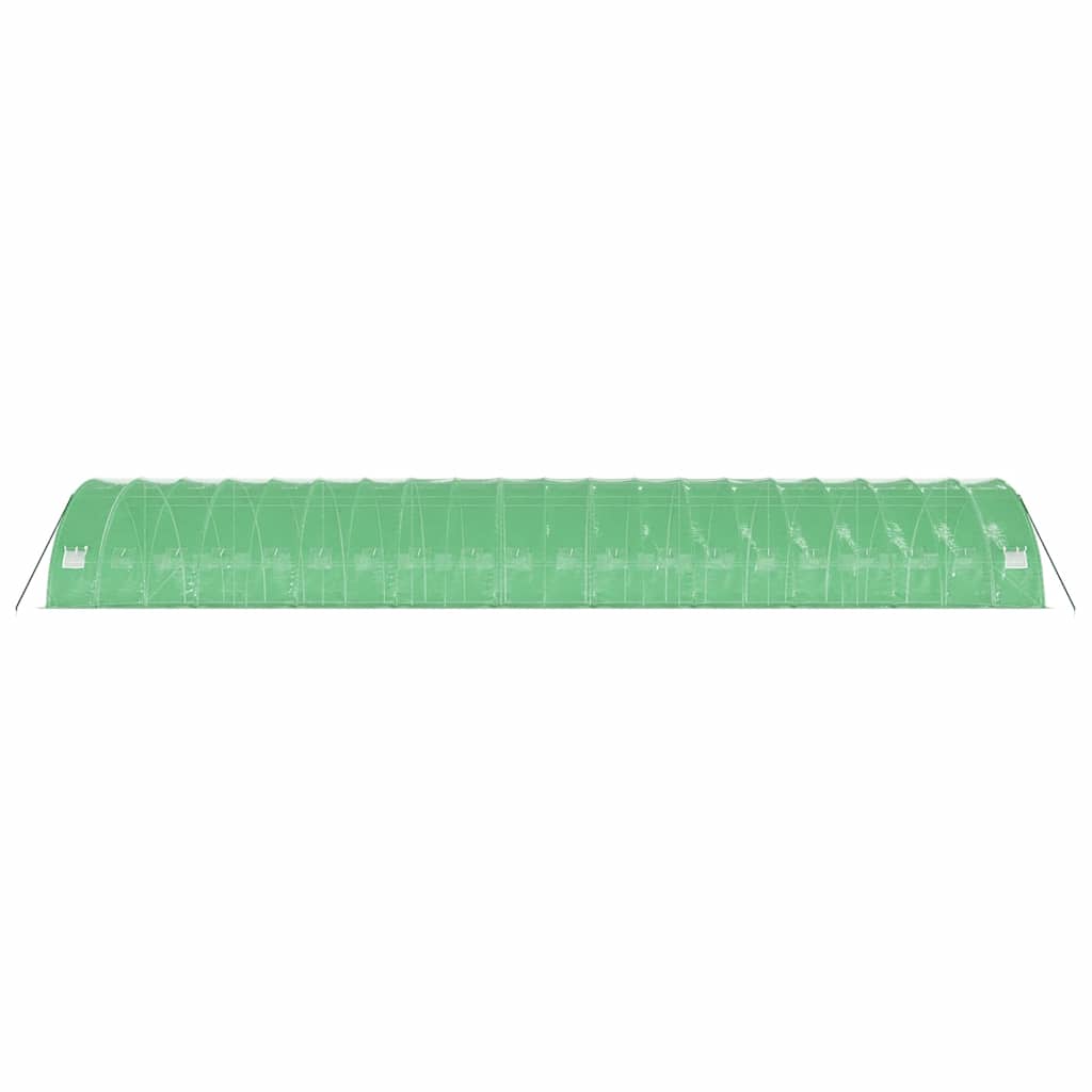 Tuinkas met stalen frame 120 m² 20x6x2,85 m groen is nu te koop bij PeponiXL, paradijselijk wonen!