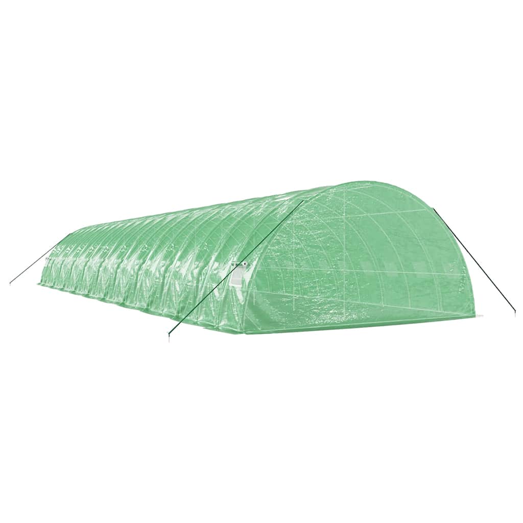 Tuinkas met stalen frame 120 m² 20x6x2,85 m groen is nu te koop bij PeponiXL, paradijselijk wonen!