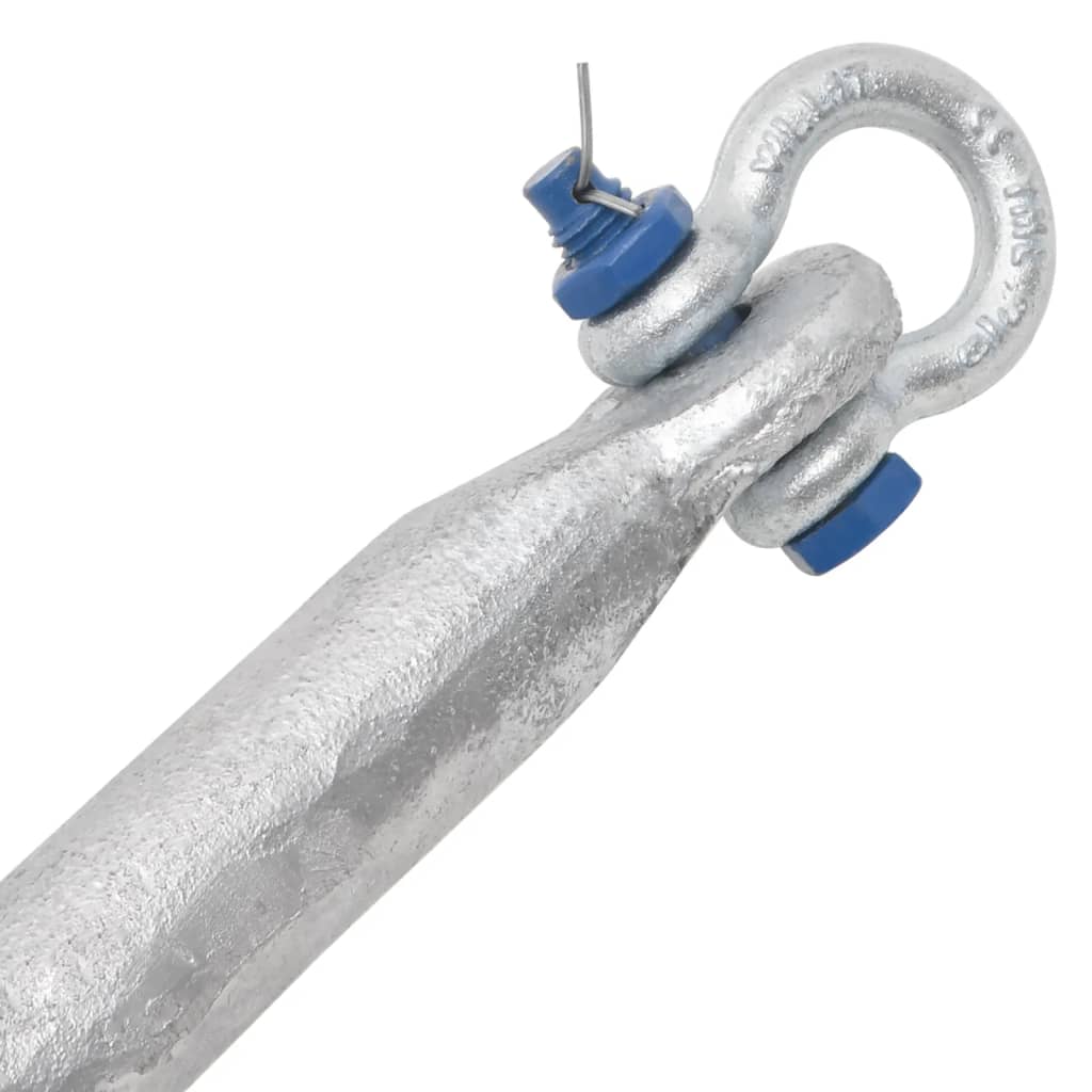 Anker inklapbaar 10 kg thermisch verzinkt gietijzer zilver is nu te koop bij PeponiXL, paradijselijk wonen!