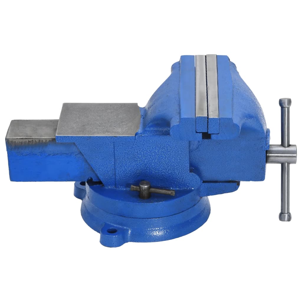 Bankschroef 150 mm gietijzer blauw is nu te koop bij PeponiXL, paradijselijk wonen!