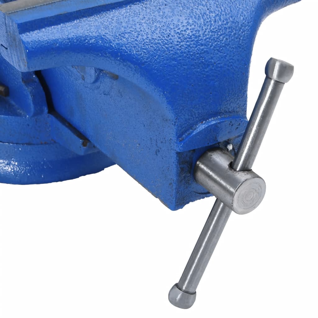Bankschroef 150 mm gietijzer blauw is nu te koop bij PeponiXL, paradijselijk wonen!