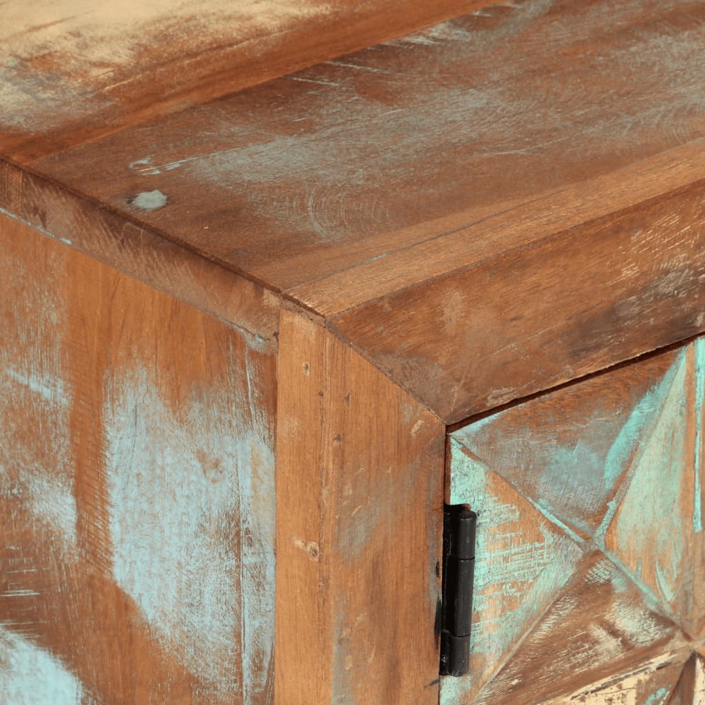 Tv-meubel 112x30x45 cm massief gerecycled hout is nu te koop bij PeponiXL, paradijselijk wonen!