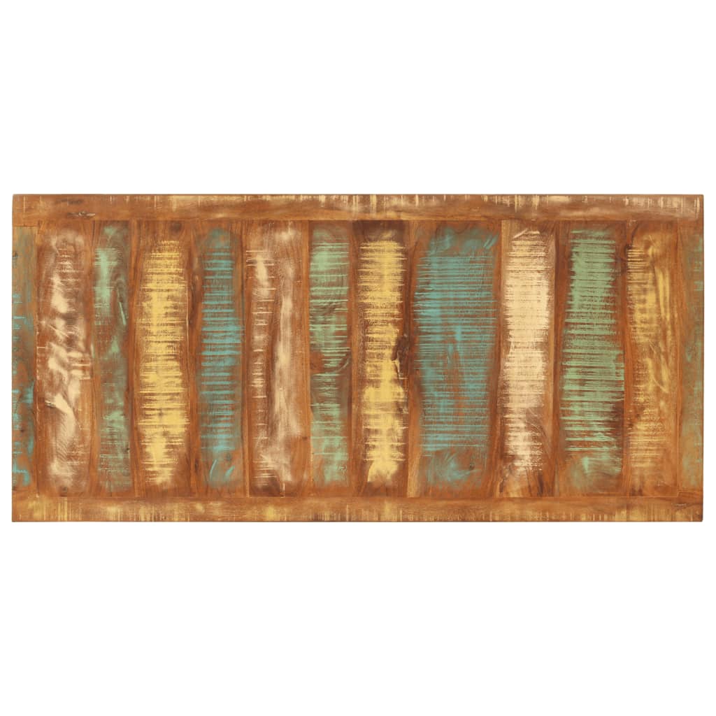 Eettafel 110x52x76 cm gerecycled massief hout is nu te koop bij PeponiXL, paradijselijk wonen!