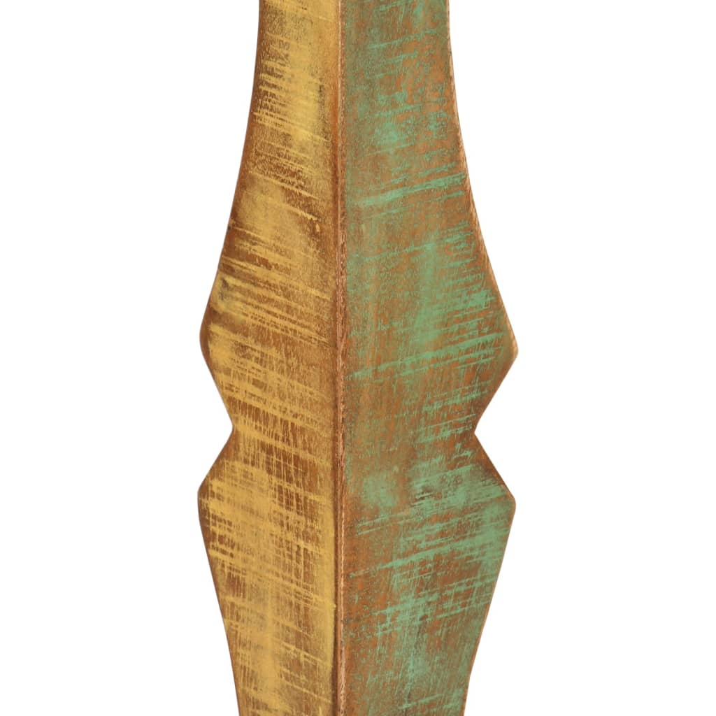 Eettafel 110x52x76 cm gerecycled massief hout is nu te koop bij PeponiXL, paradijselijk wonen!