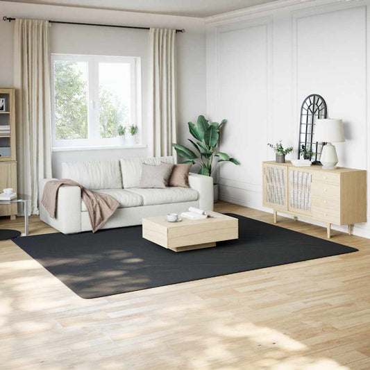 Vloerkleed shaggy zwart 240x305 cm polyester is nu te koop bij PeponiXL, paradijselijk wonen!