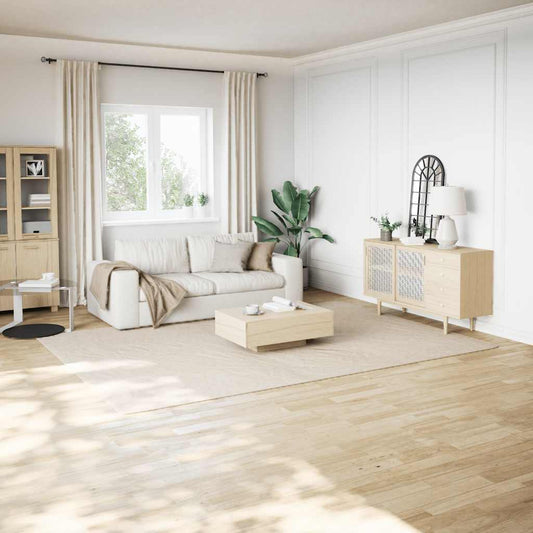 Vloerkleed shaggy crèmewit 240x340 cm polyester is nu te koop bij PeponiXL, paradijselijk wonen!