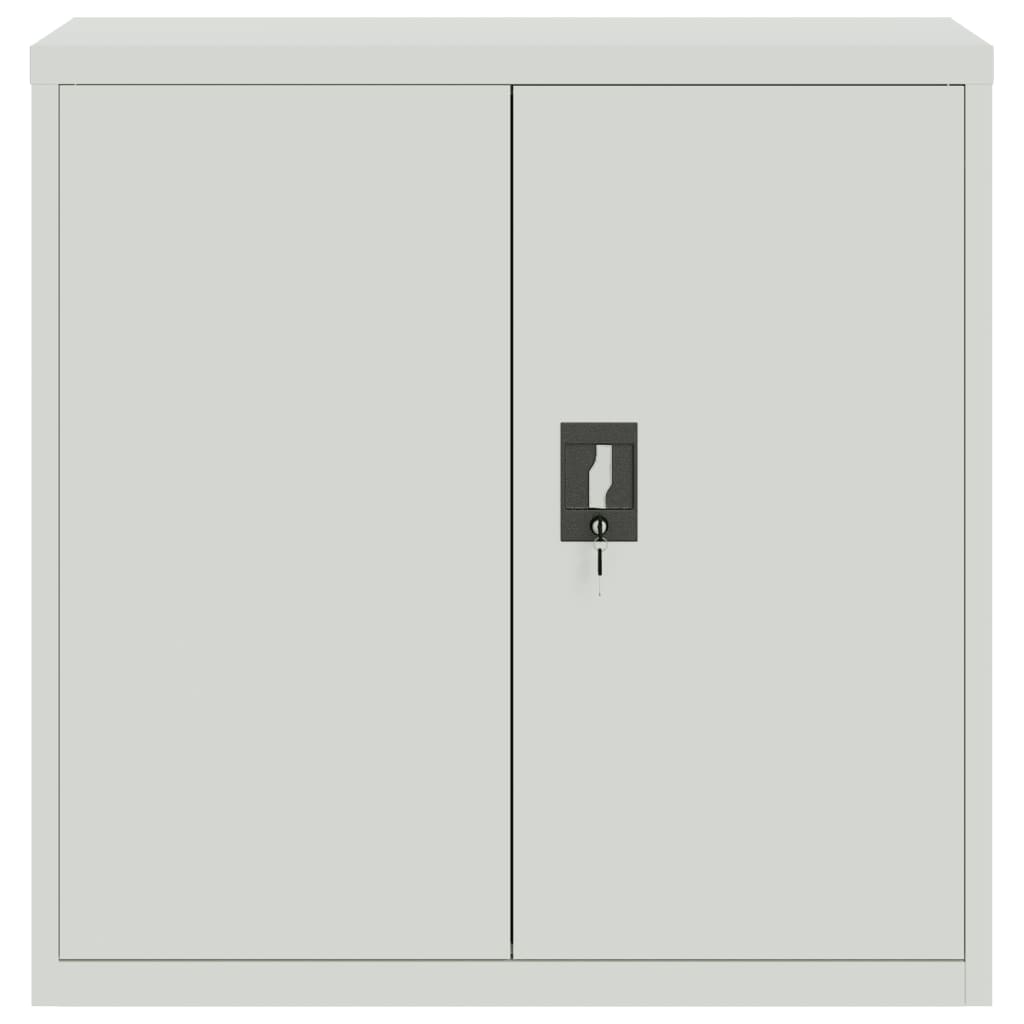 Archiefkast 90x40x130 cm staal lichtgrijs is nu te koop bij PeponiXL, paradijselijk wonen!