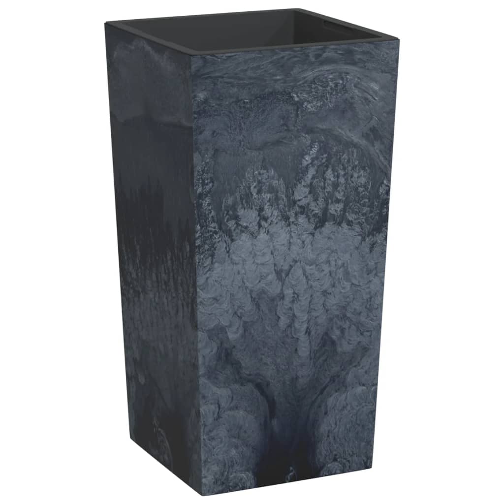 Plantenbak met uitneembare bak beton-look 21/49 L PP antraciet is nu te koop bij PeponiXL, paradijselijk wonen!