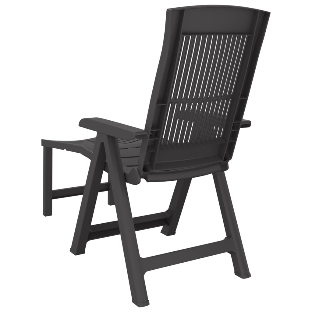Ligstoel kunststof antracietkleurig is nu te koop bij PeponiXL, paradijselijk wonen!