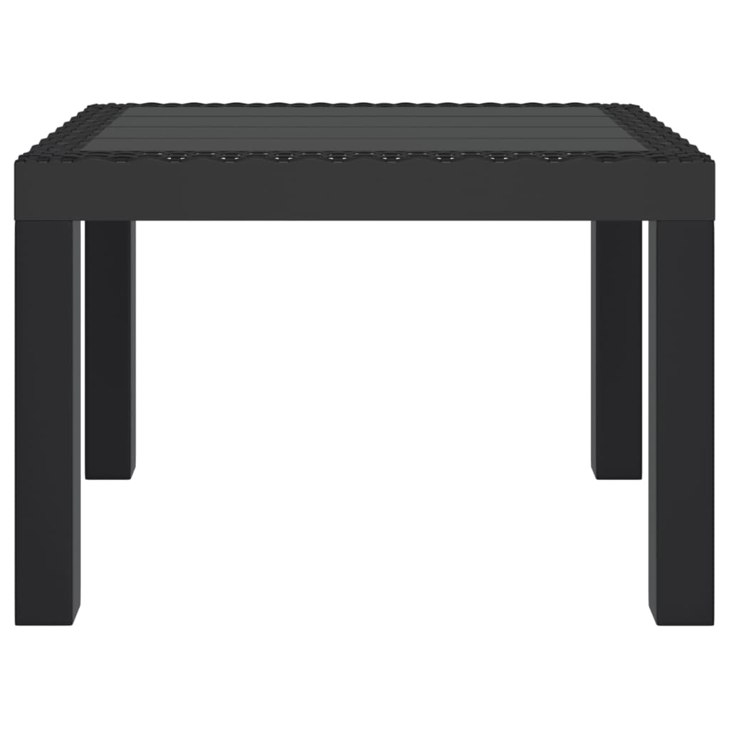 Tuintafel 59x47x40 cm PP antracietkleurig is nu te koop bij PeponiXL, paradijselijk wonen!
