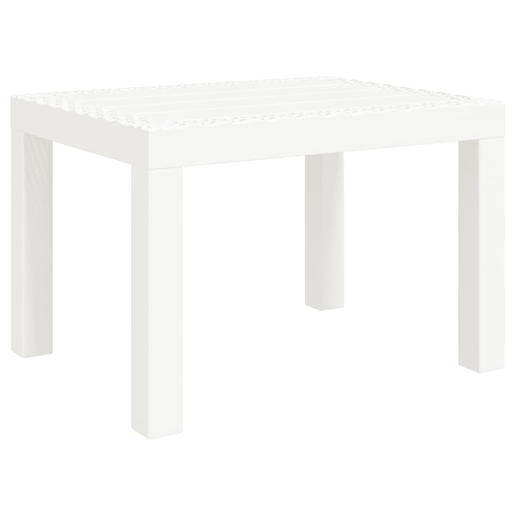 Tuintafel 59x47x40 cm PP wit is nu te koop bij PeponiXL, paradijselijk wonen!