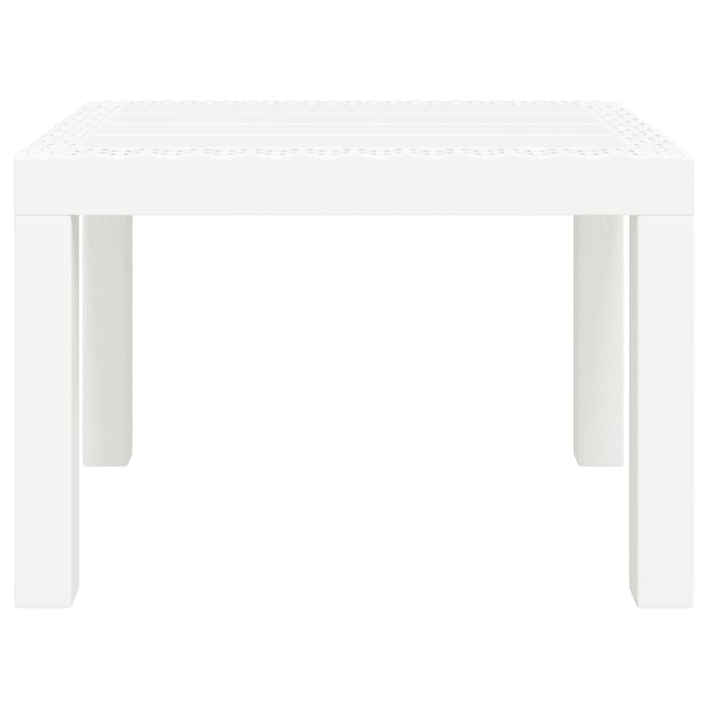 Tuintafel 59x47x40 cm PP wit is nu te koop bij PeponiXL, paradijselijk wonen!