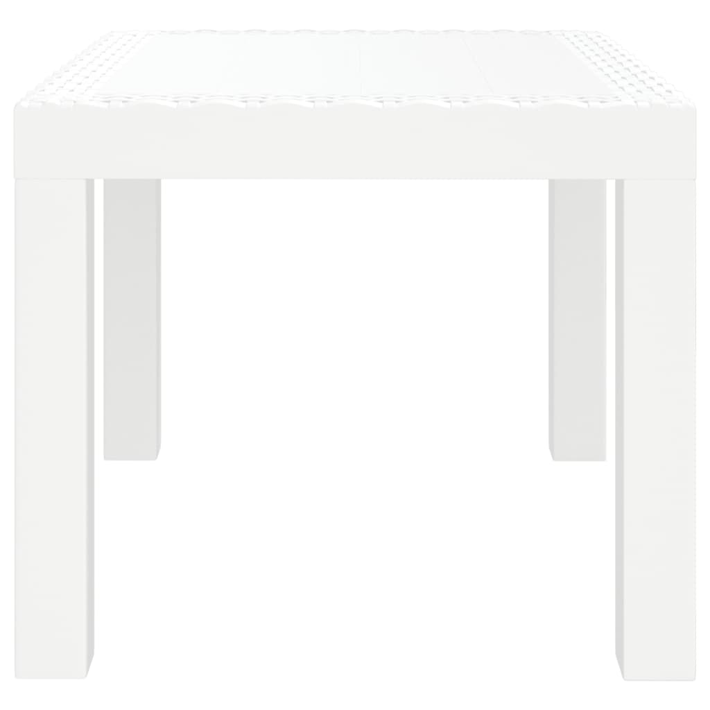 Tuintafel 59x47x40 cm PP wit is nu te koop bij PeponiXL, paradijselijk wonen!