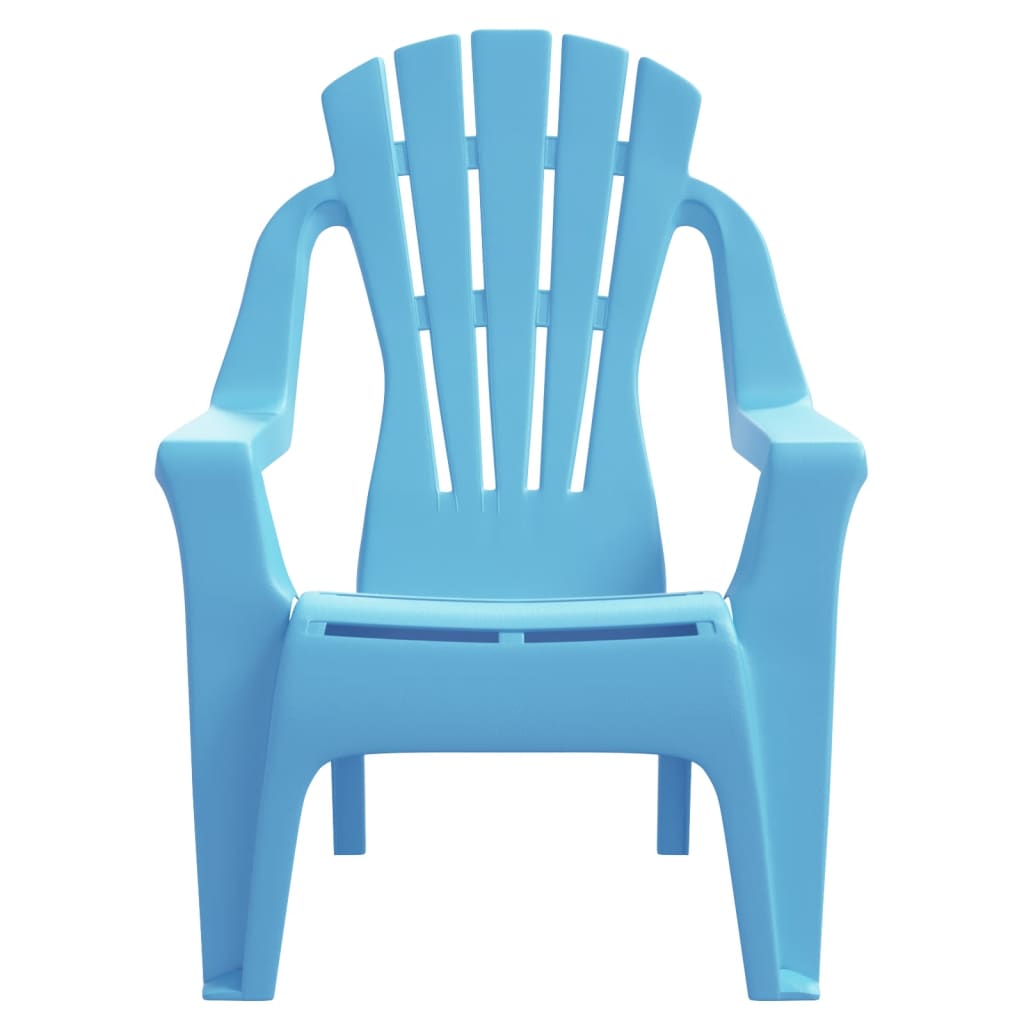 Kindertuinstoelen 2 st hout-look 37x34x44 cm polypropeen blauw is nu te koop bij PeponiXL, paradijselijk wonen!