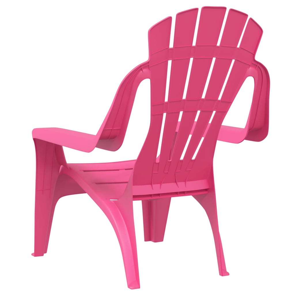 Kindertuinstoelen 2 st hout-look 37x34x44 cm polypropeen roze is nu te koop bij PeponiXL, paradijselijk wonen!