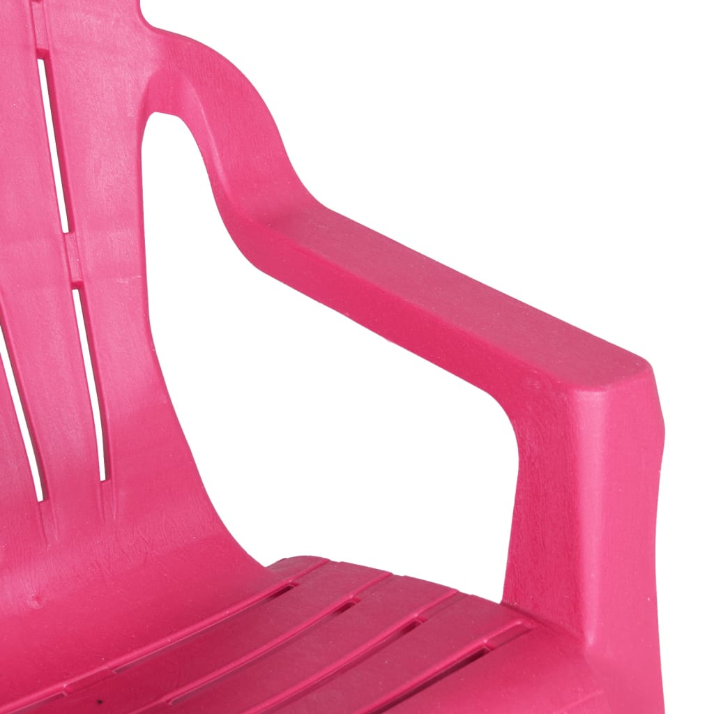 Kindertuinstoelen 2 st hout-look 37x34x44 cm polypropeen roze is nu te koop bij PeponiXL, paradijselijk wonen!