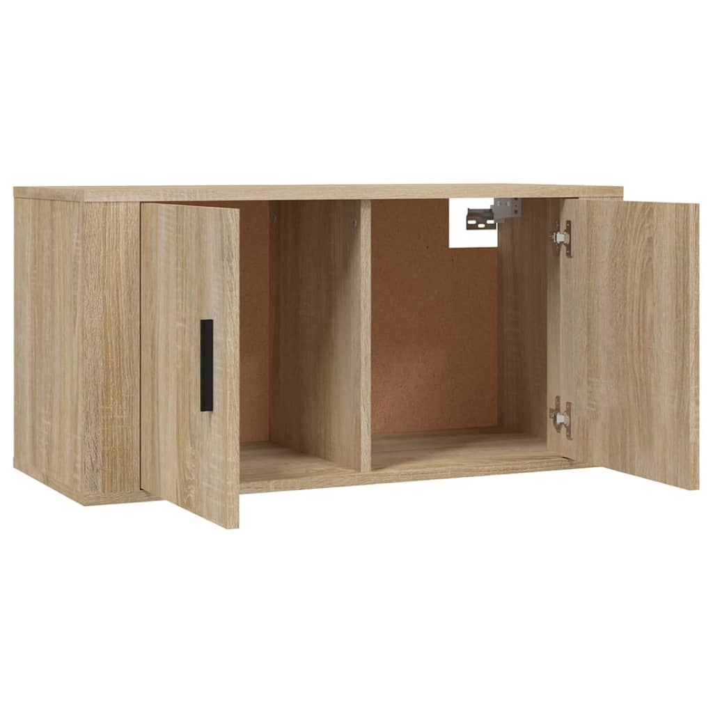Tv-wandmeubels 3 st 80x34,5x40 cm sonoma eikenkleurig is nu te koop bij PeponiXL, paradijselijk wonen!