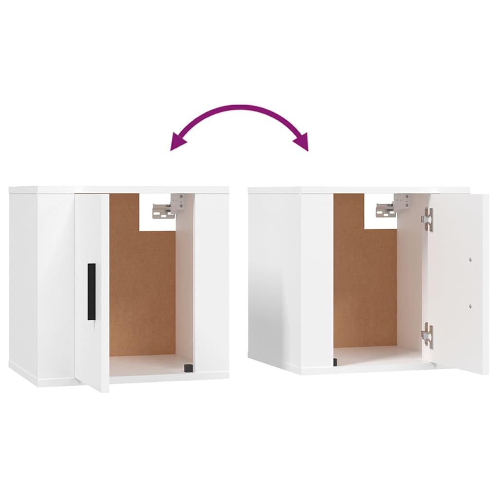 3-delige Tv-meubelset bewerkt hout wit is nu te koop bij PeponiXL, paradijselijk wonen!