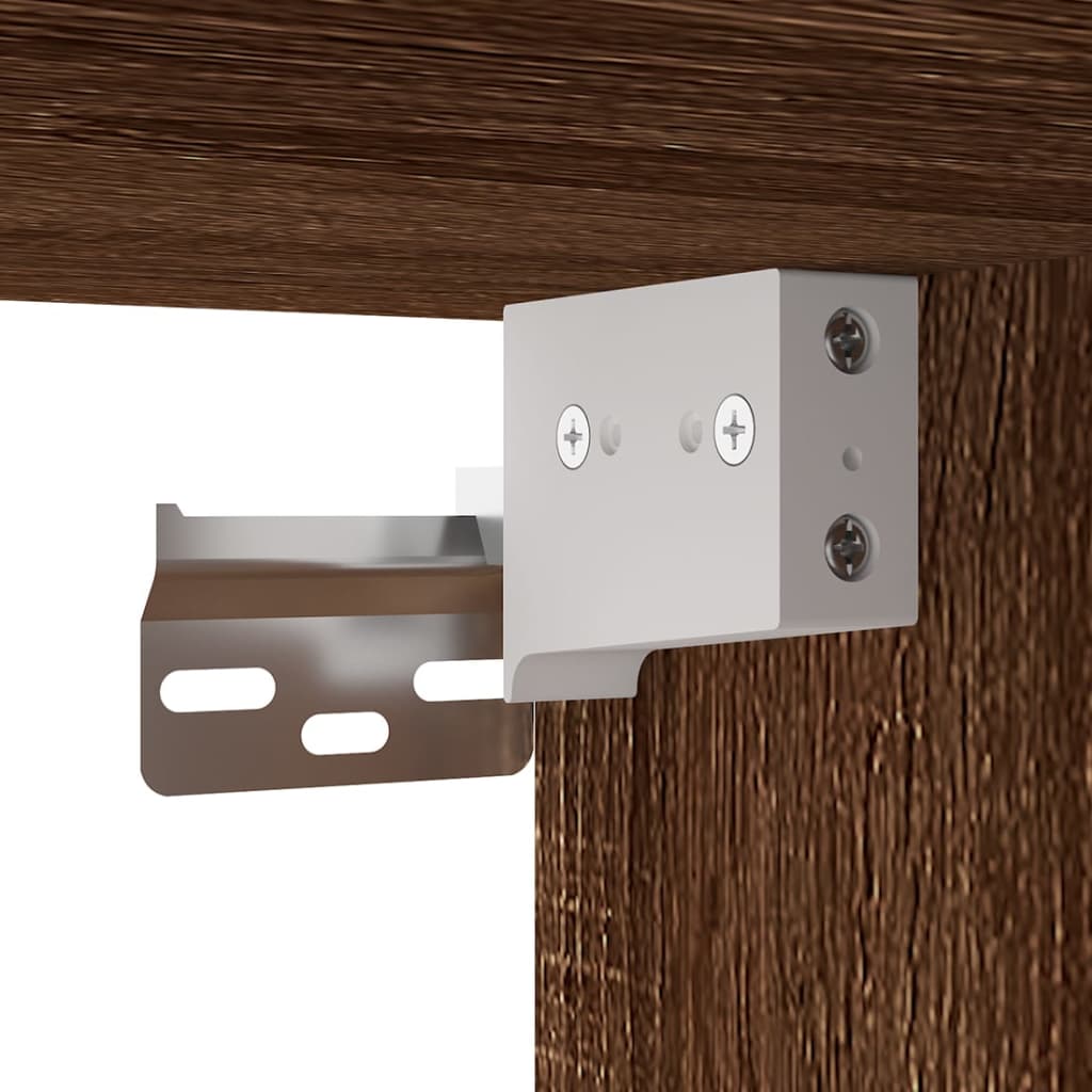 4-delige Tv-meubelset bewerkt hout bruin eikenkleur is nu te koop bij PeponiXL, paradijselijk wonen!